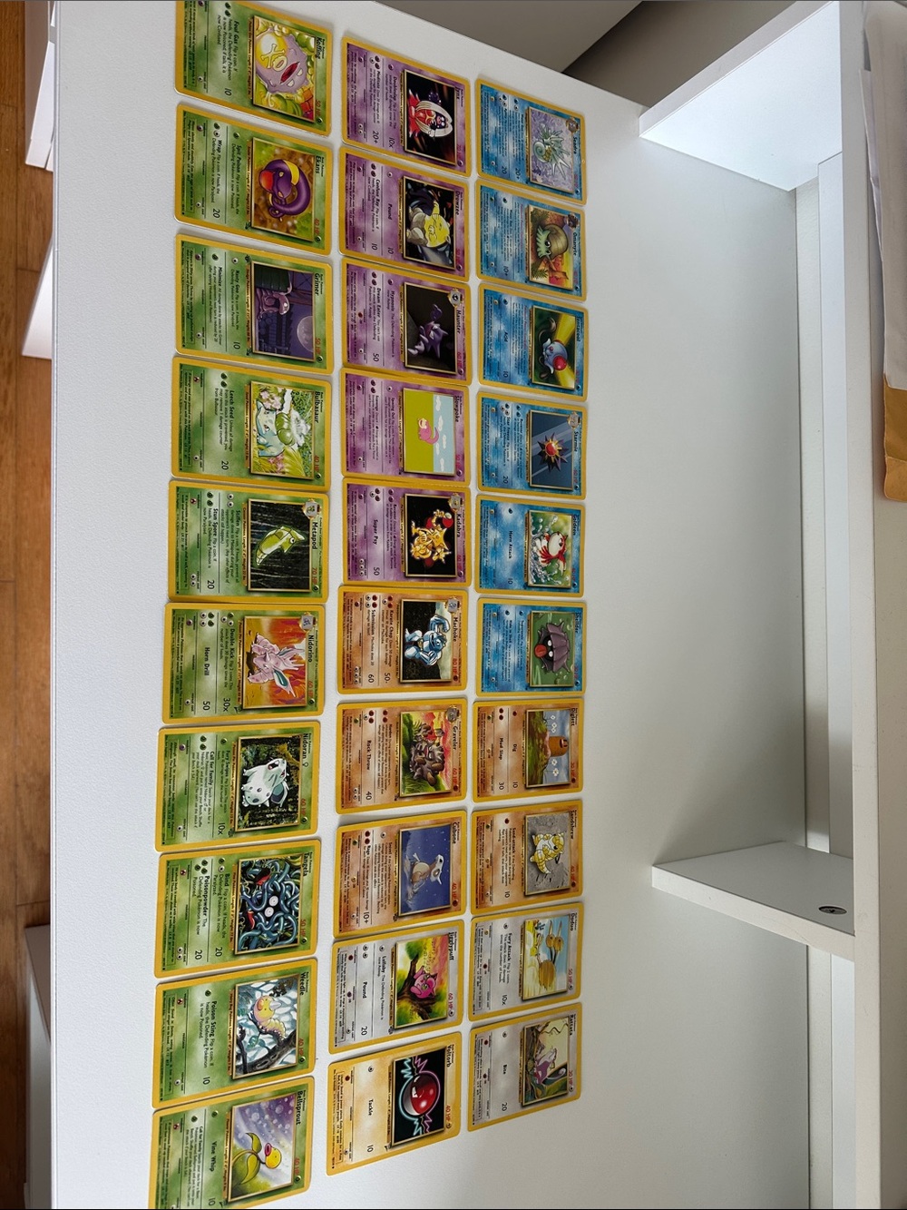 Pokemon Cards (Lot of 30 Cards) - 1999 Base Set